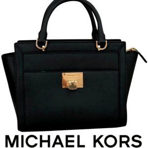 MICHAEL KORS NWT Tina Large Zip Top Satchel